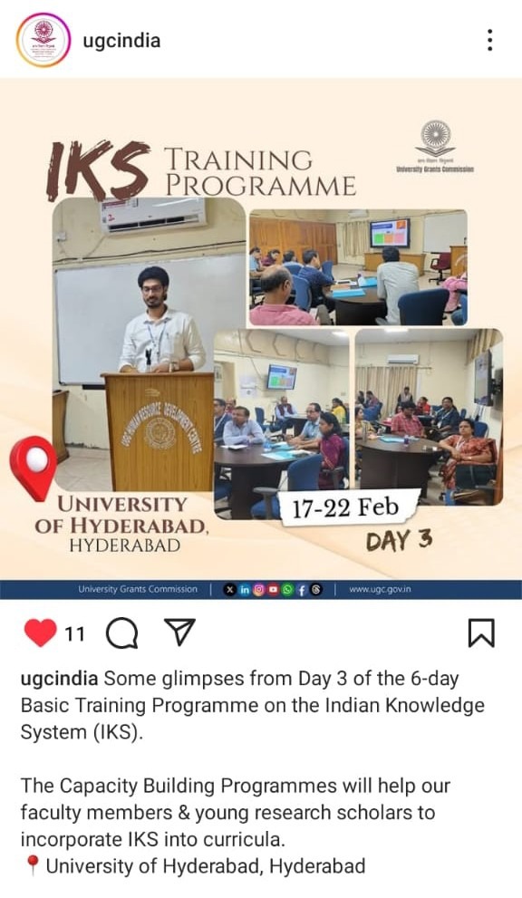 On UGC Official Instagram Page